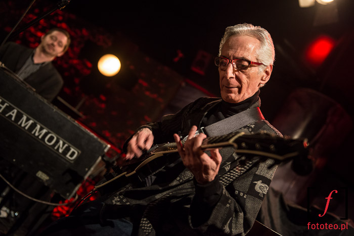 Pat Martino and Pat Bianchi during concert in Poland