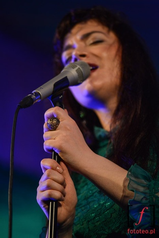 Elina Duni podczas koncertu na Lotos Jazz Festival
