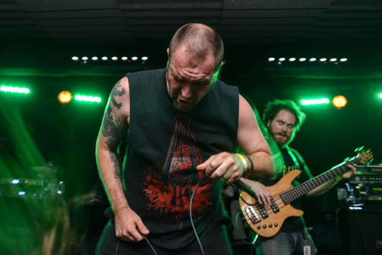 Vengince metal band concert in Ostrava