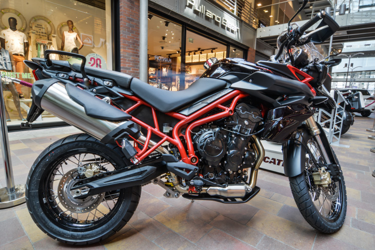 Wystawa motoryzacyjna Motosfera w Bielsku-Białej, motocykl Ducati