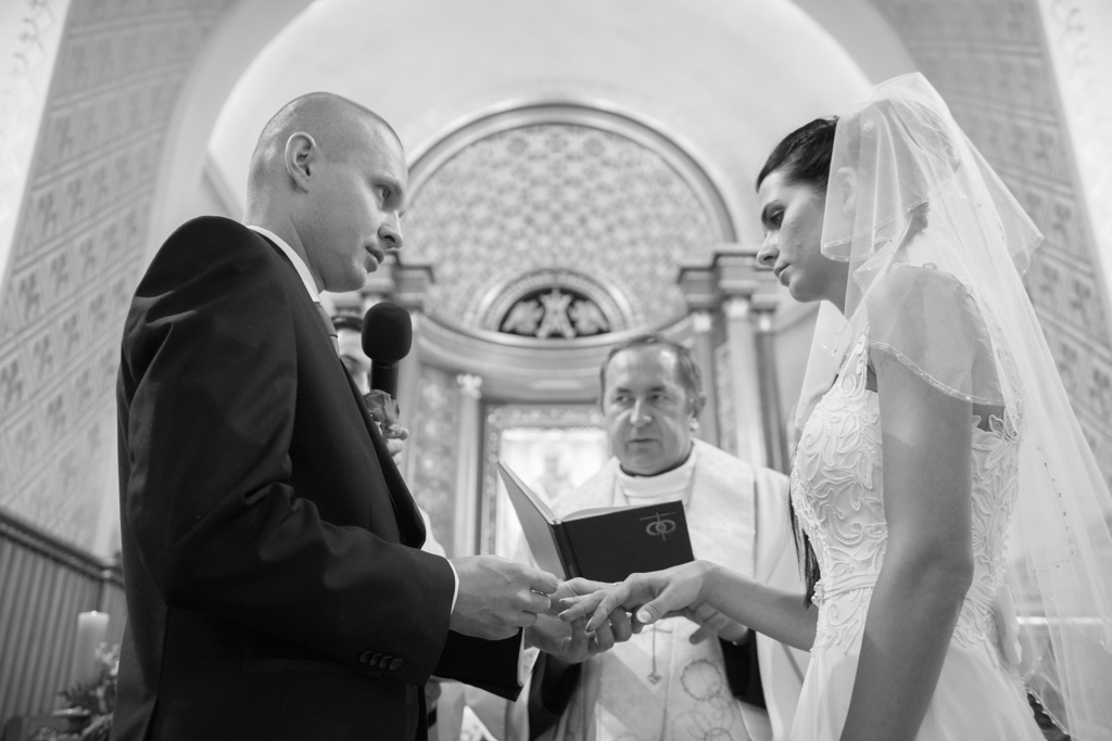Ślub w kościele na Górce, Szczyrk, fotograf