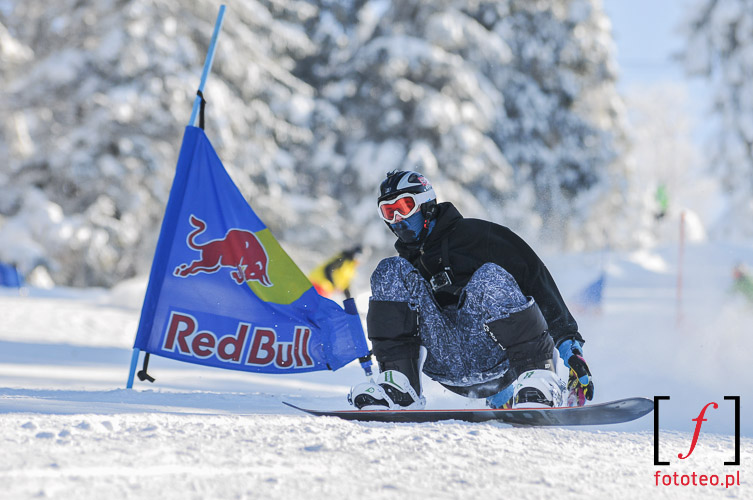 Sport photography: snowboard