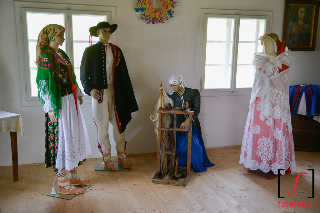 Fotograf Ślemień, tradycyjny góralski ubiór