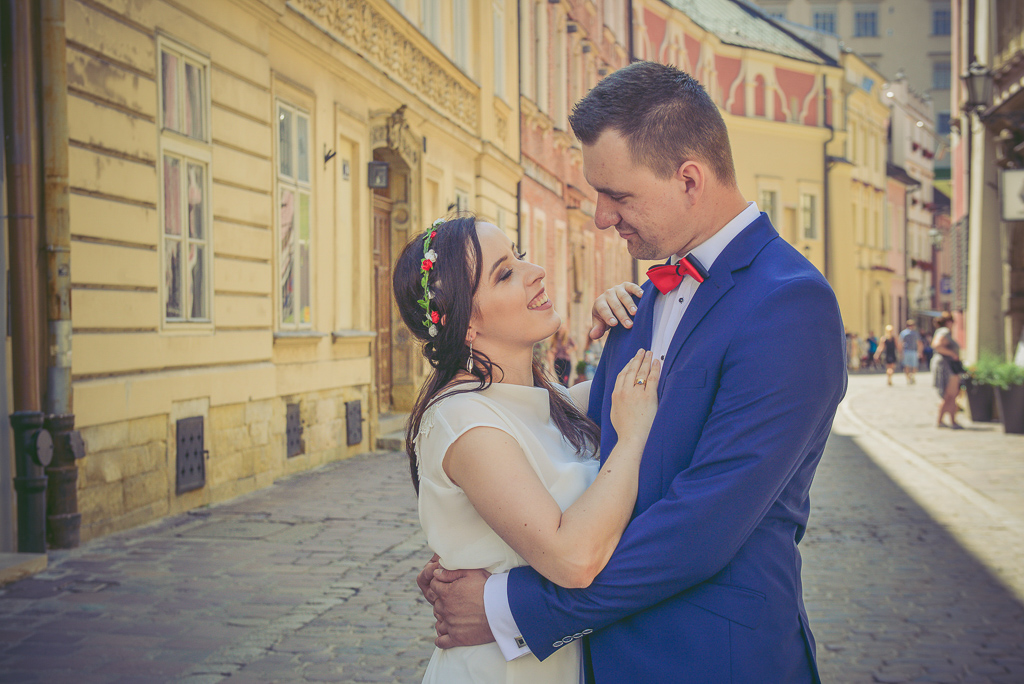 Sesja ślubna na ulicach Krakowa