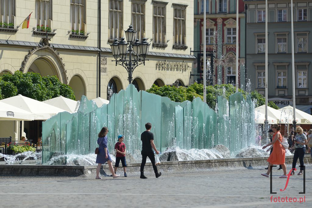 Fontanna na Rynku we Wroclawiu