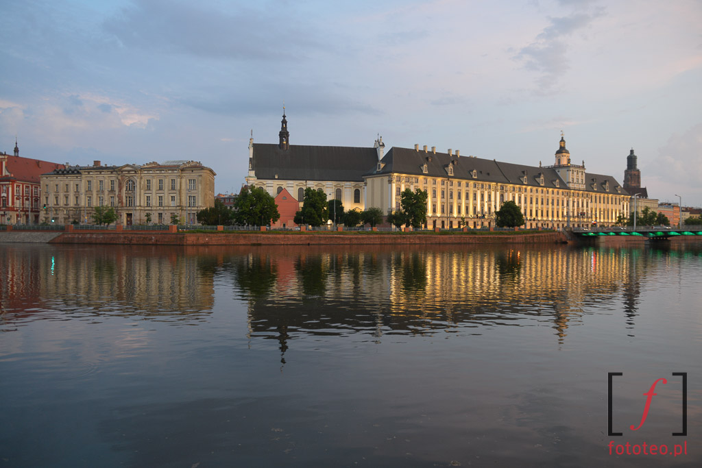 Wrocław Odra Uniwersytet fotografia