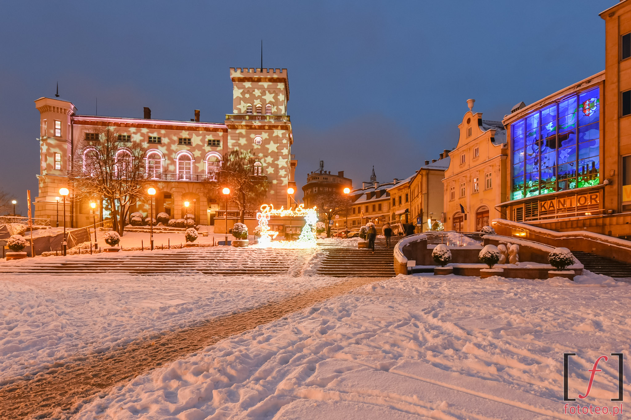 Zima w Bielsku-Bialej