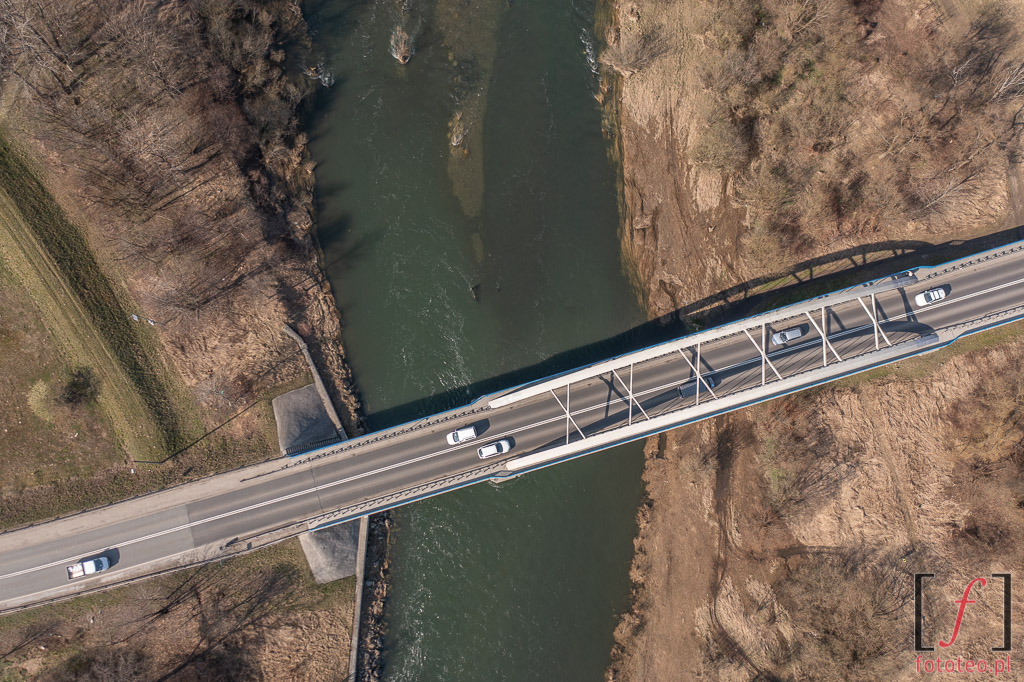 Most w Czancu z drona